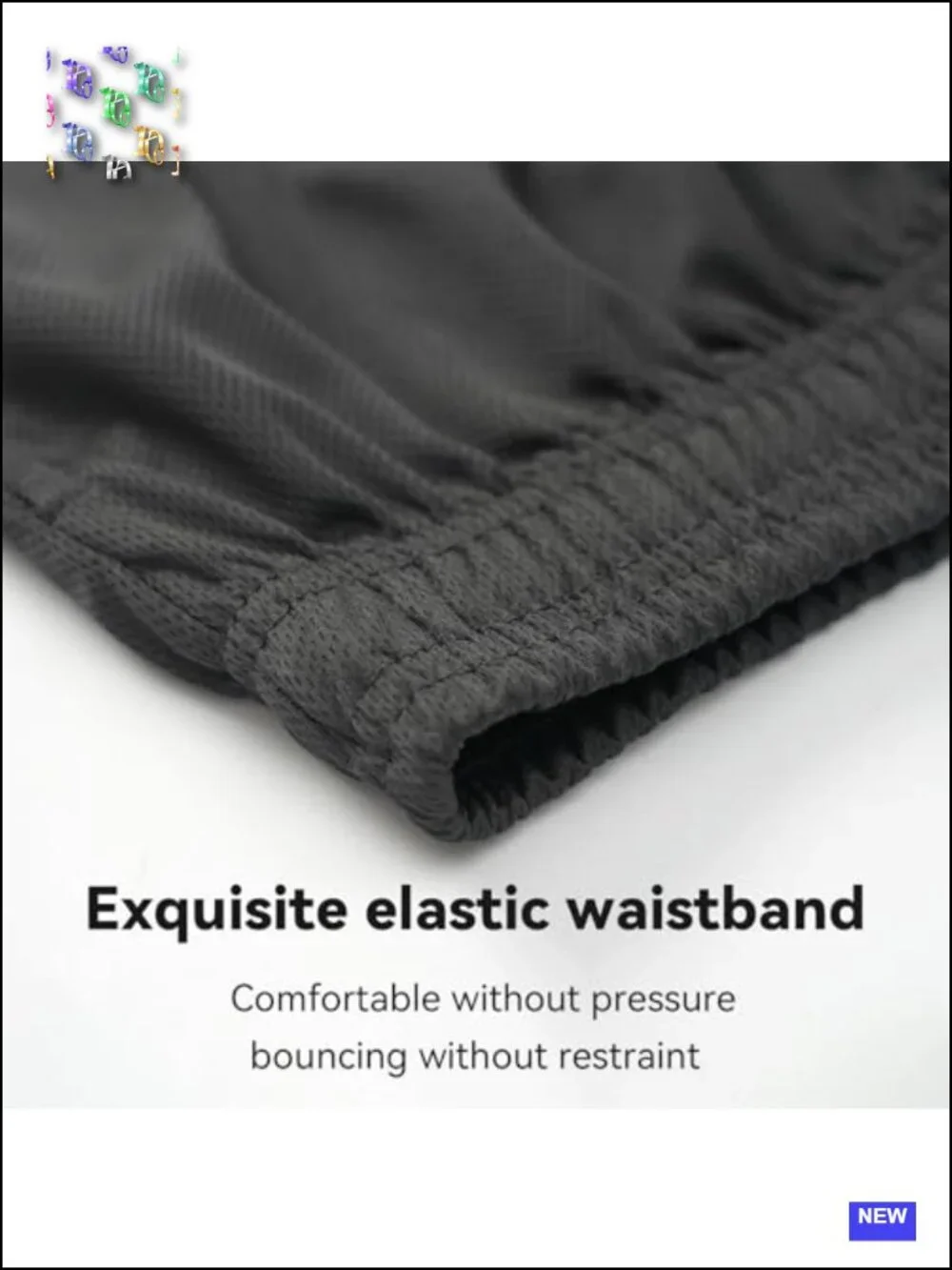 5 Pack Men's Athletic Shorts Lightweight Workout Gym Training Running